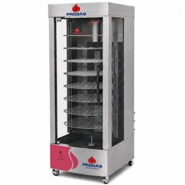Imagem de Maquina De Frango Giratoria Multiuso Prp-482 128Kg A Gas Bivolt- Proga