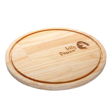Imagem de Tábua Woodart New Easter de Madeira Pinus 35cm x 1,5cm - Wolff