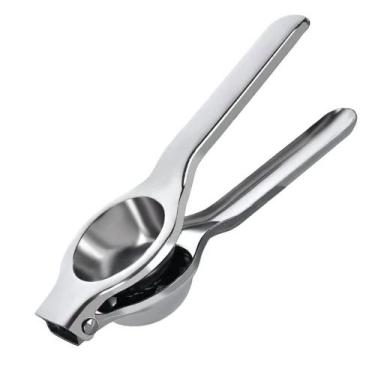 Imagem de Espremedor De Limão Espremer Manual 20cm Limões De Aço Inoxidável Orig