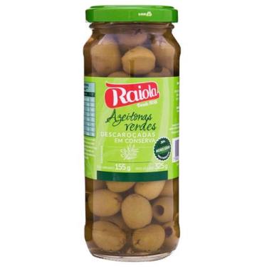 Imagem de Azeitona Verde sem Caroço Raiola 155g