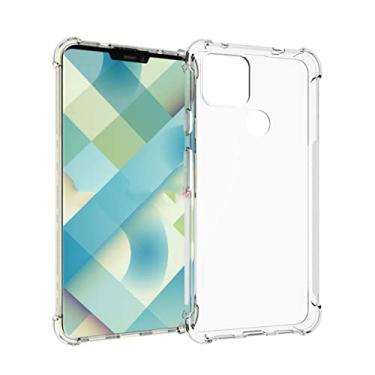 Imagem de For Google Pixel 4a 5G Shockproof Non-slip Thickening TPU Phone Case