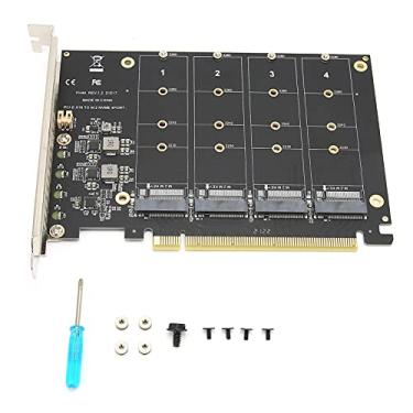Imagem de Placa Adaptadora M.2 NVME SSD para PCIE X16 M Chave 4 X 32Gbps Leitor Conversor de Disco Rígido Suporte Placa de Expansão M.2 NVME Protocol SS/Equipamento M.2 PCIE (ph44)