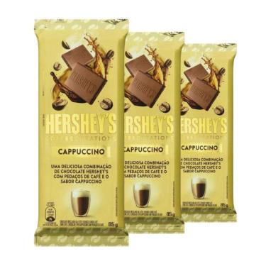 Imagem de Chocolate Hersheys Café, Cappuccino, 3 Barras 85g