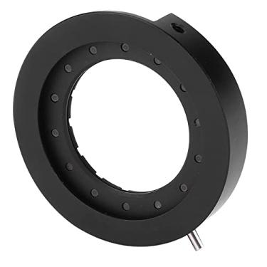 Imagem de Vomeko Adaptador de íris para microscópio com lente de abertura ajustável para controle preciso do diafragma óptico em microscopia (SK25 com base)