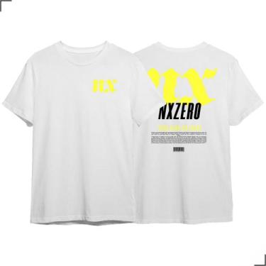 Imagem de Camiseta Básica Logo Nx Zero Fãs Tour Cedo Ou Tarde Rock Di - As