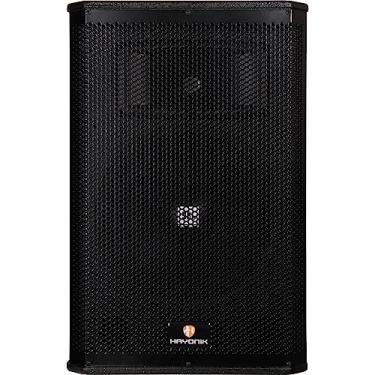 Imagem de HAYONIK, Caixa Ac. Amplificada em Madeira, 600W, Falante 12" JBL, Driver Titânio JBL, USB, Entrada P/Mic, Bluetooth 5.0, Rádio FM, Controle App, 300W RMS, Saída Passiva - CPX-12A