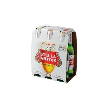 Imagem de Cerveja Stella Artois 330ml Long Neck - Pack C/6 - Adega Torres