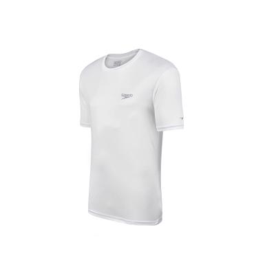 Imagem de Speedo T-shirt Basic Interlock Uv50, Camiseta Manga Curta Feminino, Branco (White), M