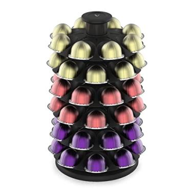 Imagem de EVERIE Coffee Pod Organizer Holder Carousel Compatible with Nespresso Vertuoline Capsules, Holds 48 Pods, NRS02