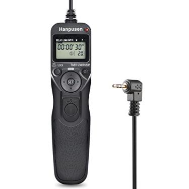 Imagem de Controle remoto intervalômetro com fio para câmera – liberação do obturador do temporizador para Canon 90D; para Olympus E-M1X E-M1-II E-M1-III E-M5-III; para Fuji; substitui RS-60E3, Fujifilm RR-100
