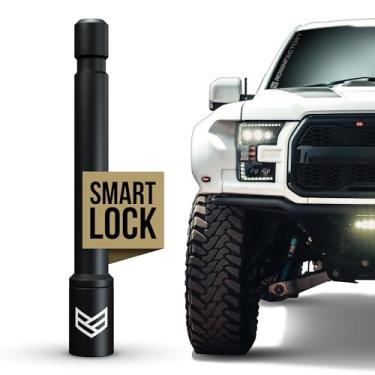 Imagem de RONIN FACTORY Antena de caminhão para Ford F150 Bronco Raptor Lightning e RAM SmartLock flexível antena curta acessórios Ford F150 (SmartLock de 5 polegadas)