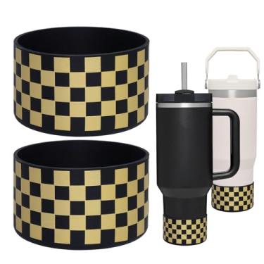 Imagem de GENLEAS Capa protetora de silicone para botas de 340 g - 1,134 g para Stanley Tumbler, Hydro Flask, Owala, Yeti, Simple Modern, Iron Flask Tumbler Accessories