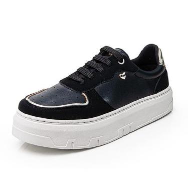 Imagem de Tênis Feminino Casual P.U TB02 DIfranca - 2695 - Preto - Zarato, 37
