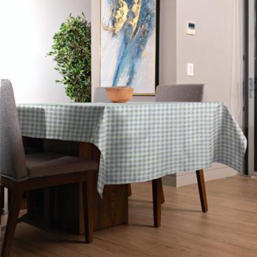 Imagem de Toalha de Mesa Retangular Xadrez Festa Junina 6 Lugares 1,40 x 2,20 - 