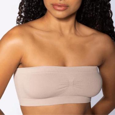 Imagem de Faixa Loba Bustier Fit Sem Costura 44000-001, Natural peach, P