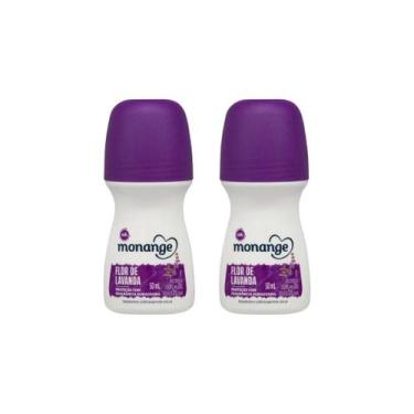 Imagem de Desodorante Roll-On Monange 50Ml Flor Lavanda-Kit C/2Un