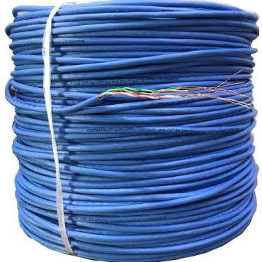 Imagem de Cabo De Rede Lan Cat5E Utp ul Rolo Com 200 Mts 100% Cobre - Coopersalt