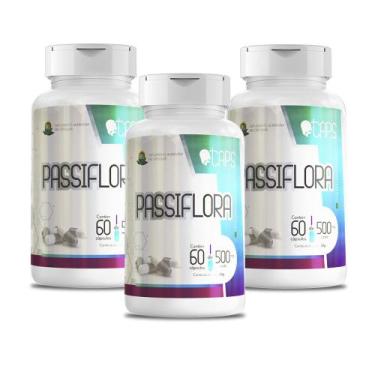 Imagem de PASSIFLORA - 500mg (60 Cápsulas) +CAPS, 3