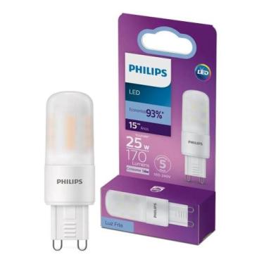 Imagem de Kit 2 Lâmpadas Led Halopin G9 1,6W Bivolt Philips, 110V/220V (Bivolt),