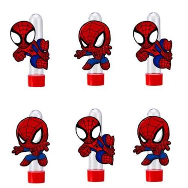Imagem de 20 Tubetes Personalizado Lembrancinha Homem Aranha Baby - Barbara Util