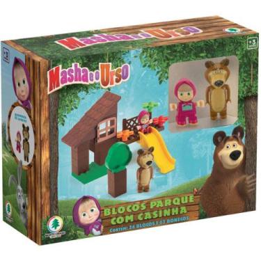 Imagem de Cenário Temático Playset Masha e o URSO - Parque Casinha - Monte Liban