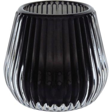 Imagem de Castiçal Vidro Fume