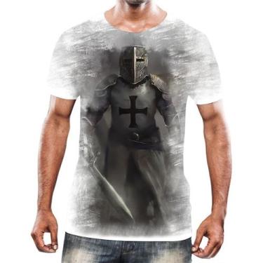 Imagem de Camiseta Camisa Cavaleiros Templários Cruzadas Armaduras 2 - Enjoy Sho