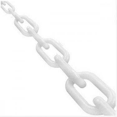 Imagem de Corrente Pvc Metasul 08Mm Branca Com 10M