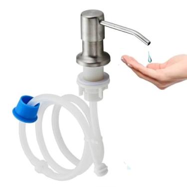 Imagem de DISPENSER EMBUTIR COM MANGUEIRA FLEXIVEL GALAO DOSADOR INOX