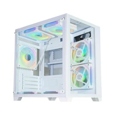 Imagem de Gabinete Aguario micro Branco W415 - Kmex - K-mex
