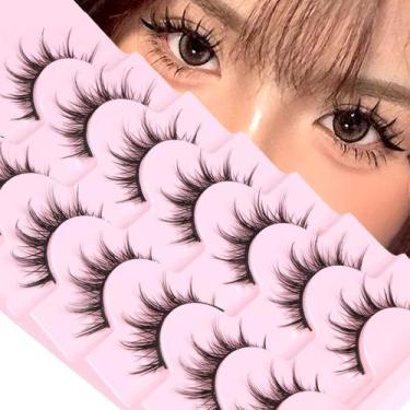 Imagem de Cílios Postiços EYDEVRO Manga Lashes - 7 Pares - Look Natural