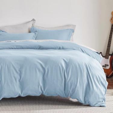 Imagem de Capa de Edredom Bedsure Twin/Twin XL - Inverno Sky - Poliéster