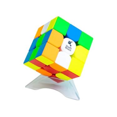 Imagem de Cubo Mágico 3x3 Gan Swift Block Especial + Maglev + Core Magnétio + Imãs 2025 Profissional