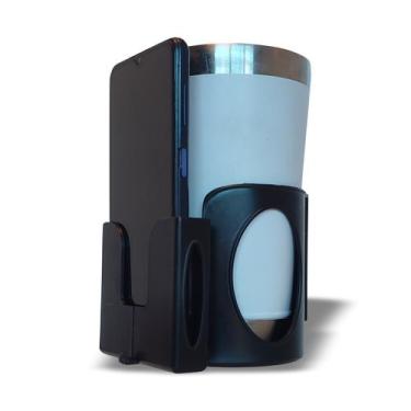 Imagem de Kit 3  Suporte Para Garrafa E Celular Aparelhos Academia - LUMI, Rosa