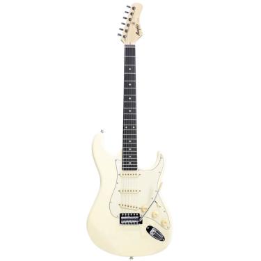 Imagem de Guitarra Tagima MG30 Memphis Stratocaster Branca owh-df/awh