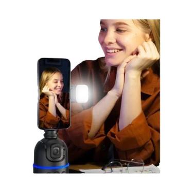 Imagem de Gimbal 360° com Rastreamento Facial Automático - Selfie Stick e Tripé 