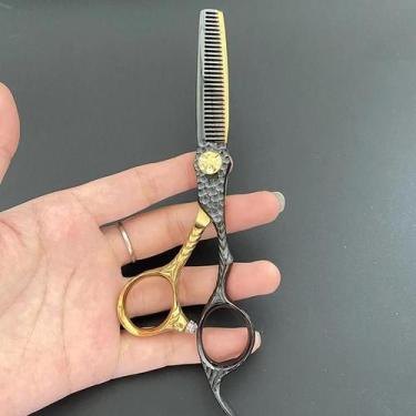 Imagem de Tesoura de Corte de Cabelo Profissional 6 Polegadas - Aço 440C - Dente