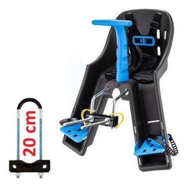 Imagem de Cadeirinha Infantil Bicicleta Kalf Baby Bike Dianteira Azul-Unissex