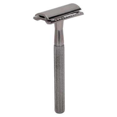 Imagem de Palheta de barba manual/aparador de asas, palhetas de barba duplas/cortador de asa antiderrapante para salão de beleza (preto)