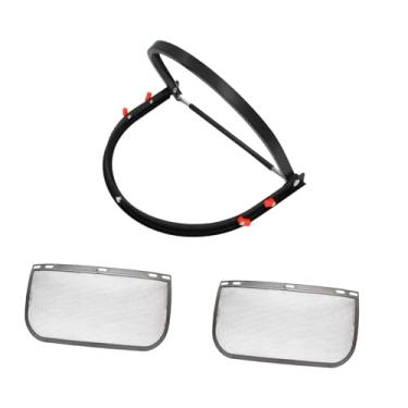 Imagem de KiBcsLic Acessórios de suporte do adaptador de escudo de rosto para reparo de hard -chapéu de instalação conveniente viseira de arame de aço profissional