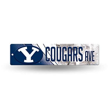Imagem de Placa de rua de plástico NCAA BYU Cougars, 40,64 cm