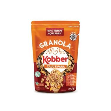 Imagem de Granola Kobber Pouch Caju e Pará 210gr