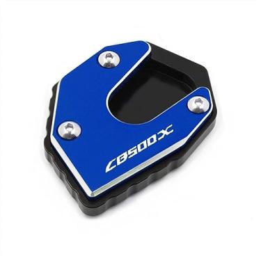 Imagem de Acessórios para motocicletas Placa de extensão para descanso lateral, placa ampliadora, suporte para descanso lateral, para CB650F CBR650F CB500F CB500X NC700D