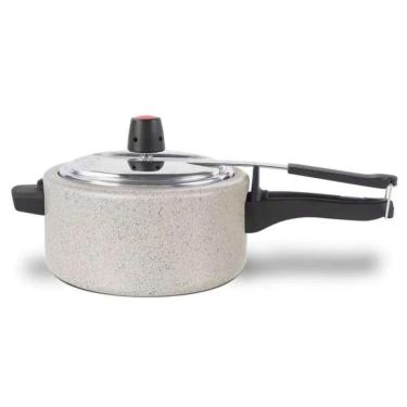 Imagem de Panela De Pressão Antiaderente Ceramic Life Vapt 20 Cm 3L Vanilla Brinox