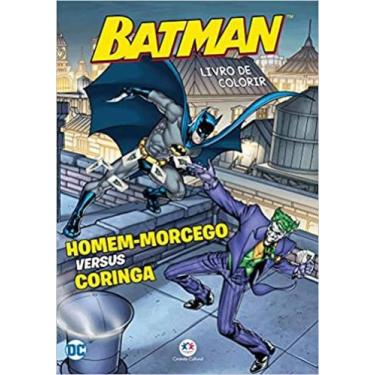 Imagem de Livro Lendo E Colorindo Batman Homem-Morcego Versus Coringa - Ciranda 