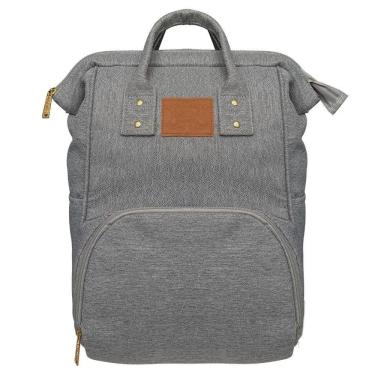 Imagem de Mochila Maternidade Urban Baby Platinum Cinza