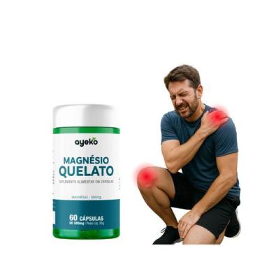 Imagem de Magnésio Quelato Máxima Absorção 60 Cápsulas  Ayeko