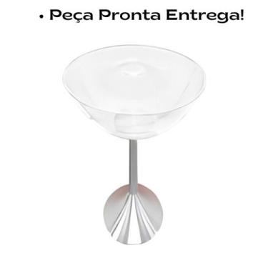 Imagem de Taça Acrílica Grande Transparente  Ideal para Festas e Decoração - Par