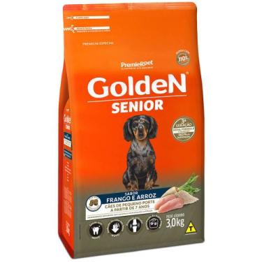 Imagem de Ração Golden Fórmula Mini Bits Para Cães Sênior de Porte Pequeno Sabor