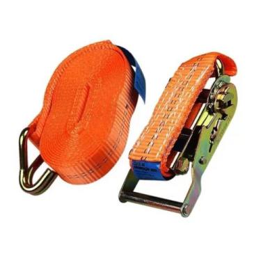 Imagem de Cinta Catraca Para Amarração de Carga 2 Toneladas 5m X 50mm Carbografi
